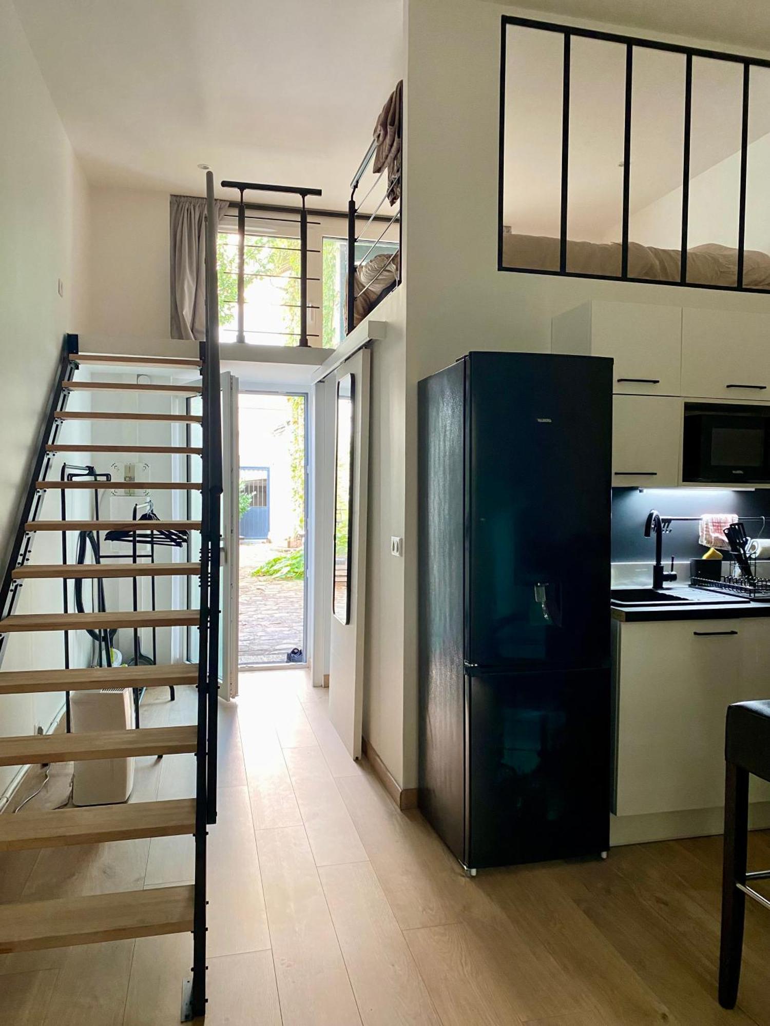 Appartement Indep Cosy Avec Jardin Saint-Denis  Exterior photo